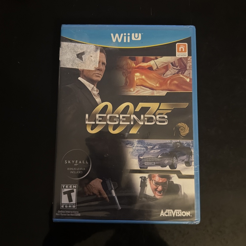 007 Legends Nintendo Wii U New Sealed